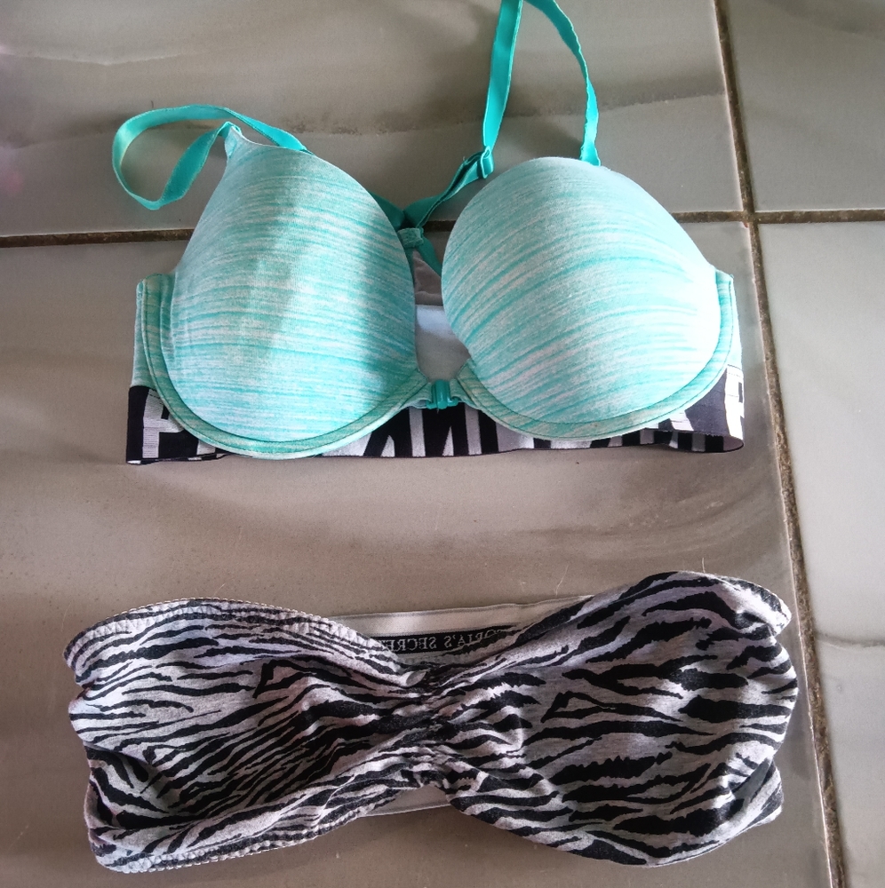 PINK and VS bras size 32DD